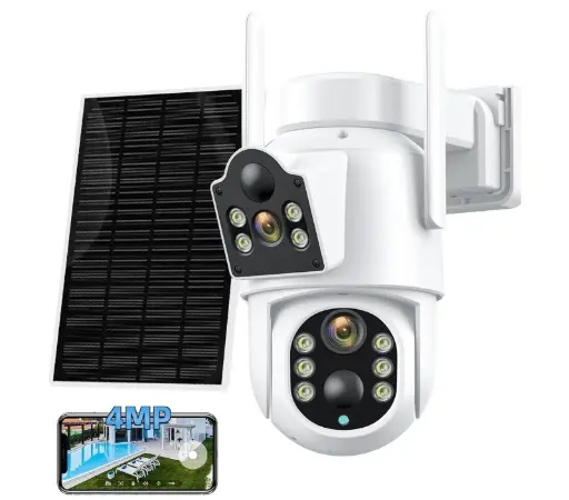 [CQ1] CAMERA 360° DOUBLE OBJECTIF WIFI SOLAIRE